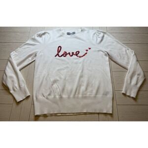 Marled Reunited Clothing Valentines Love Sweetheart Romantic Fairy‎ Glitzy Sz M